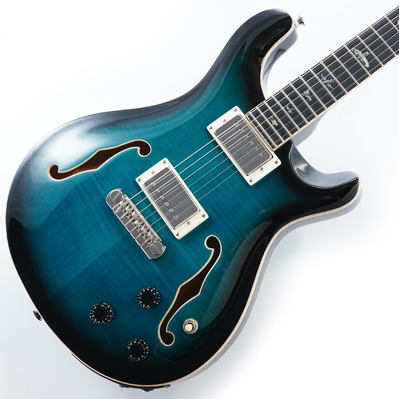 P.R.S. SE Hollowbody II Piezo Peacock Blueの画像